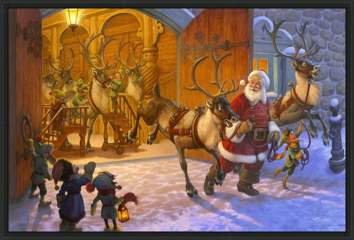 Christmas Eve and Raring to Go