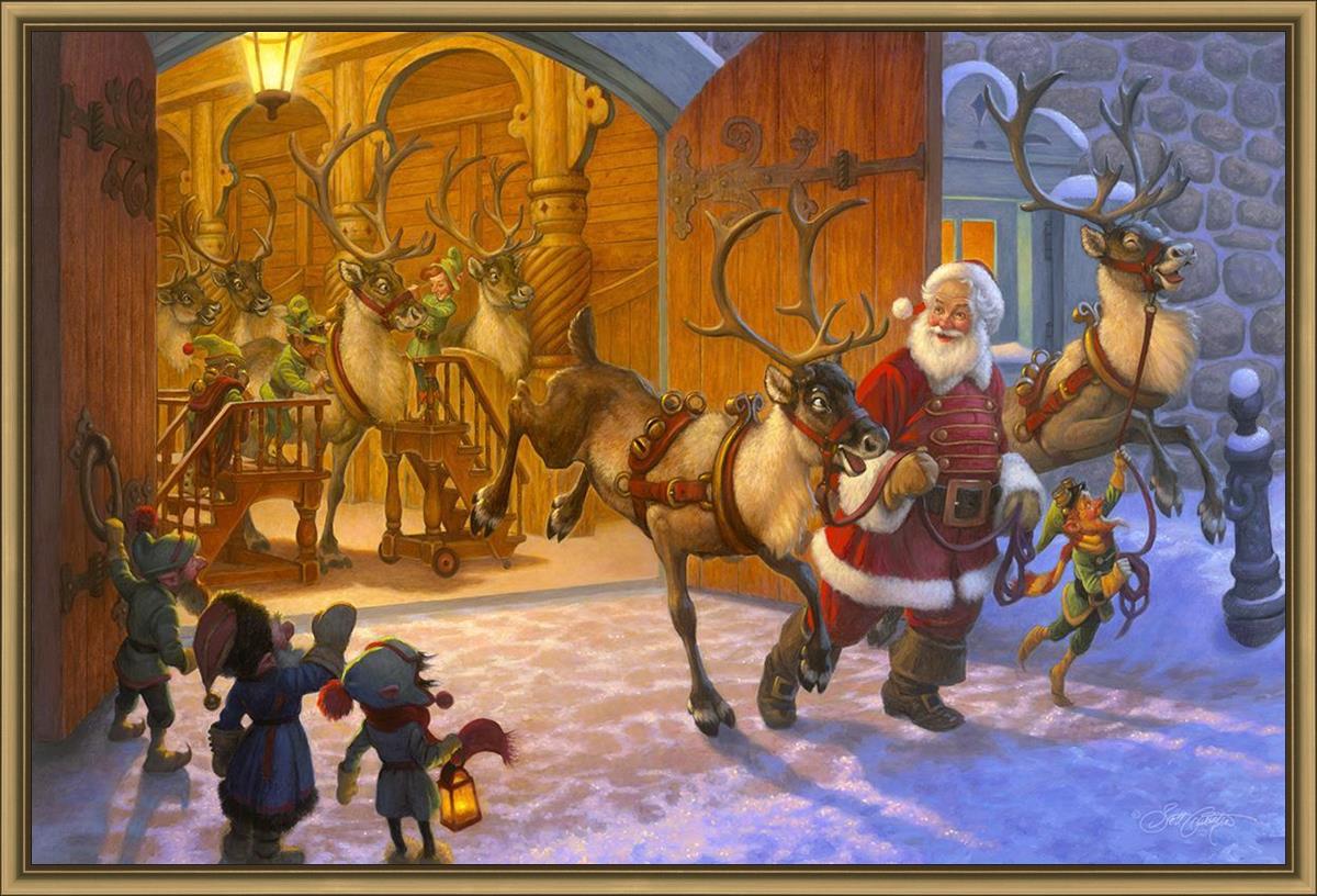 Christmas Eve and Raring to Go