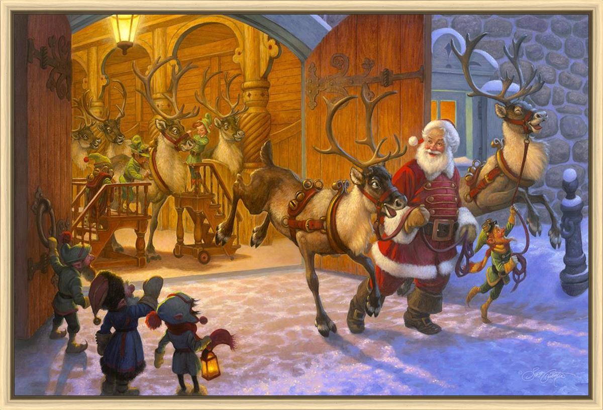 Christmas Eve and Raring to Go