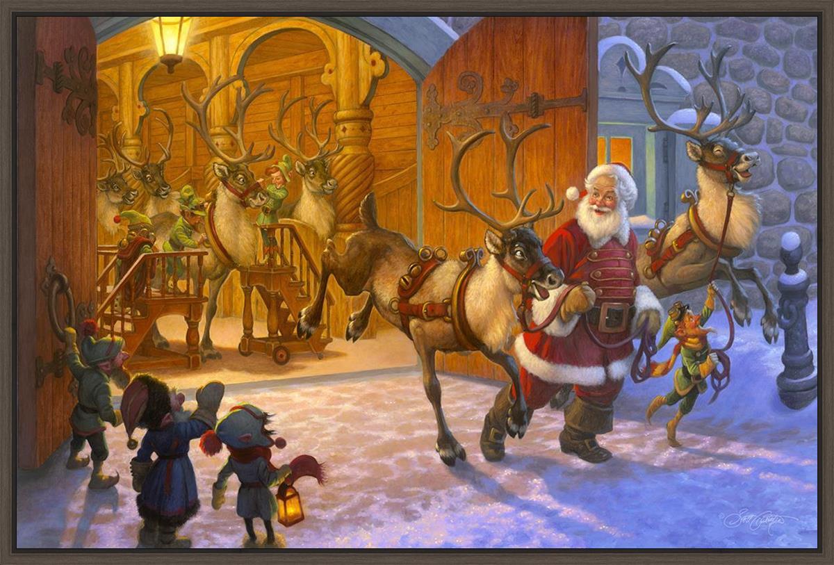 Christmas Eve and Raring to Go