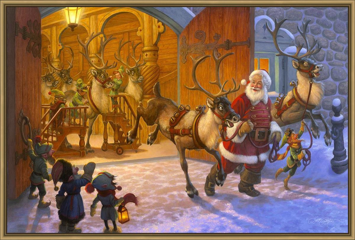 Christmas Eve and Raring to Go