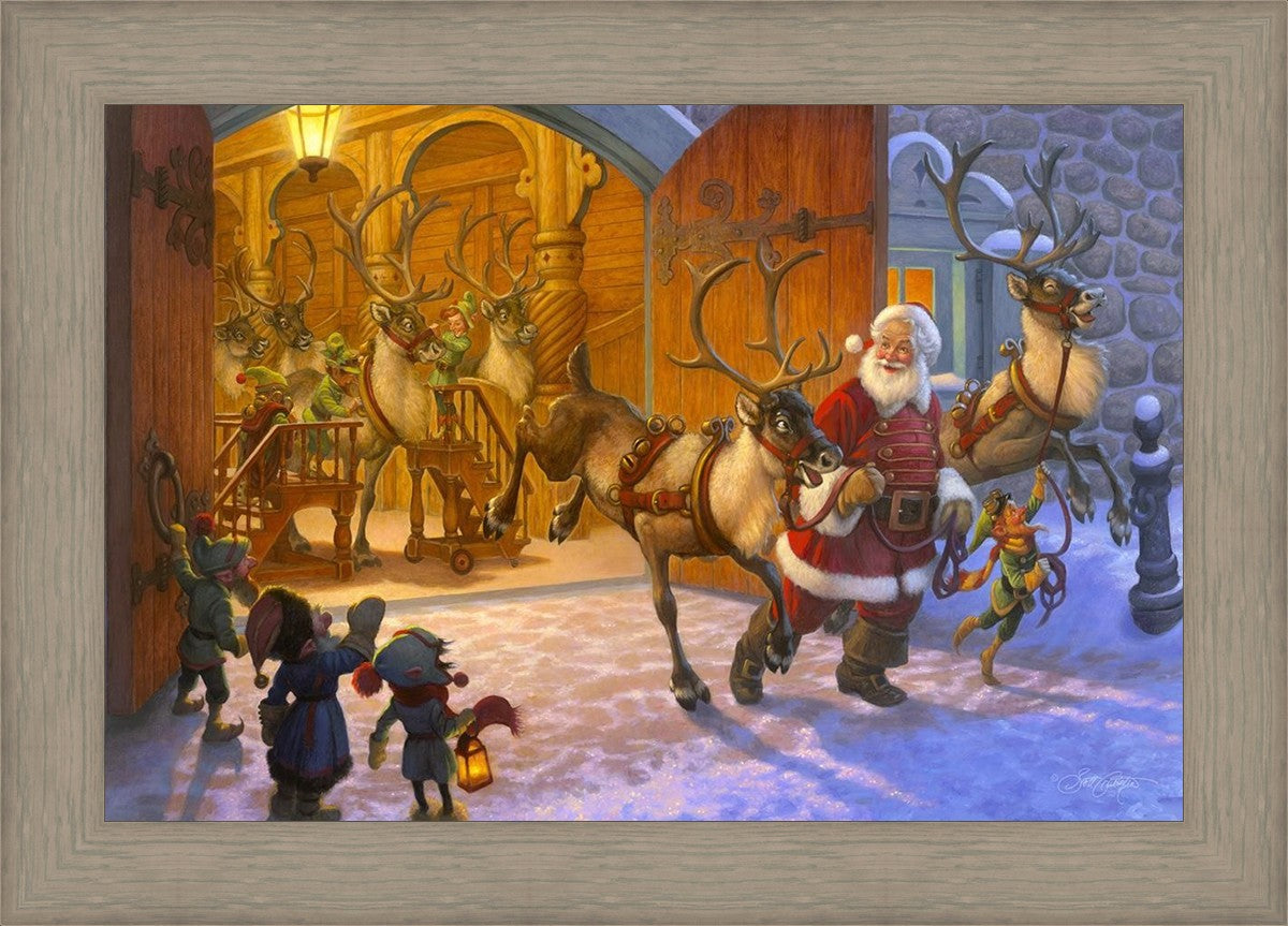 Christmas Eve and Raring to Go