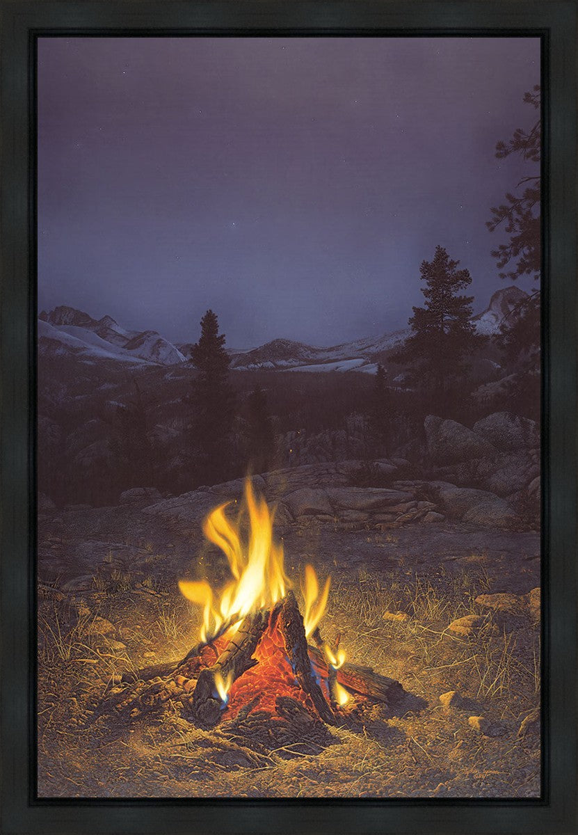 A Mountain Campfire