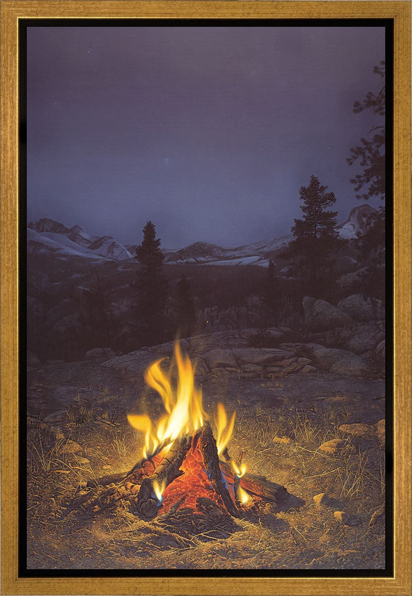 A Mountain Campfire