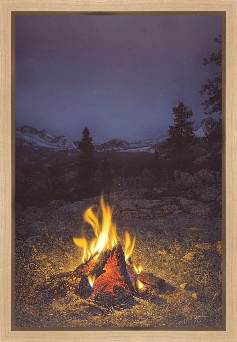 A Mountain Campfire