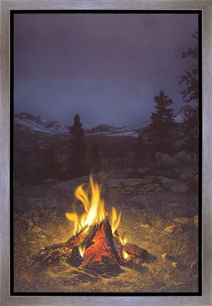 A Mountain Campfire