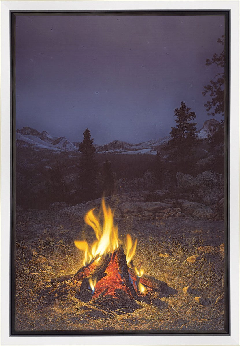 A Mountain Campfire