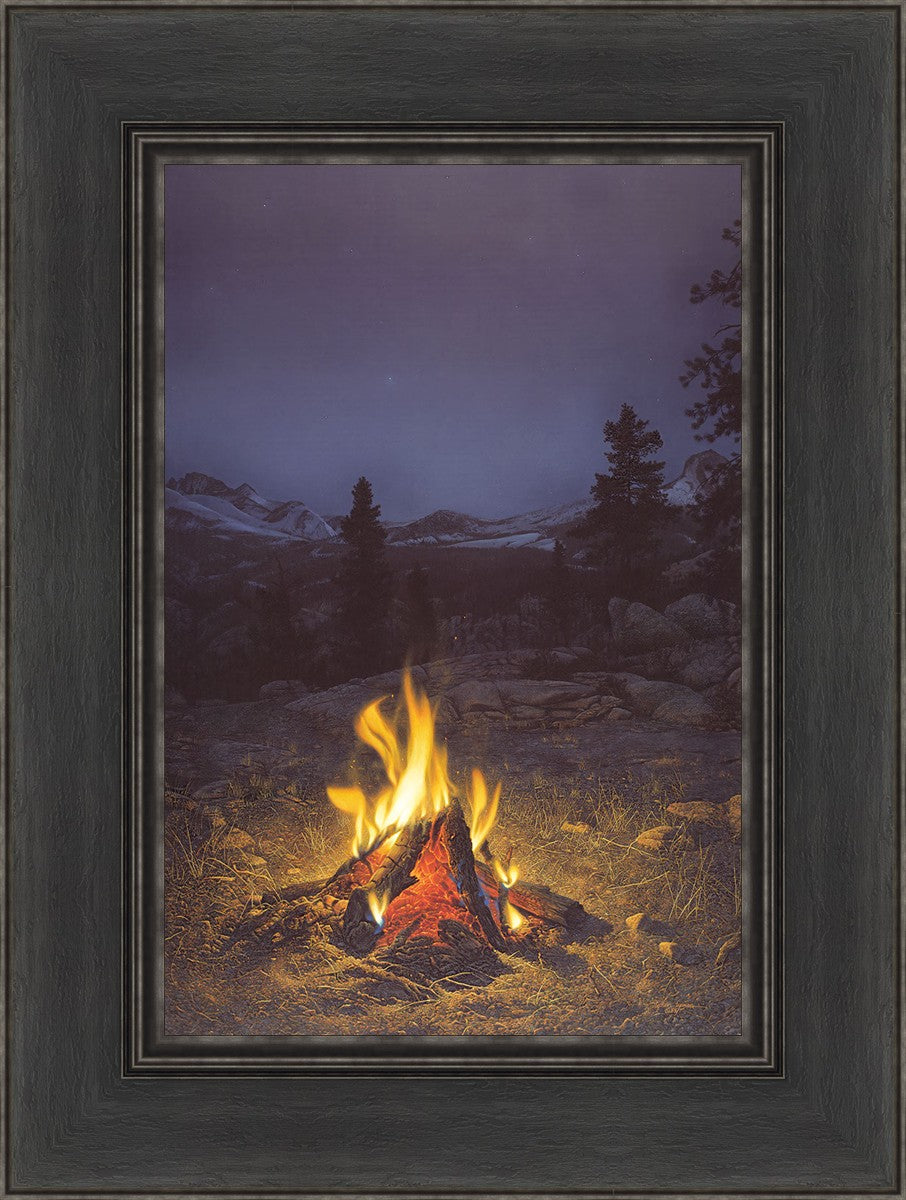 A Mountain Campfire