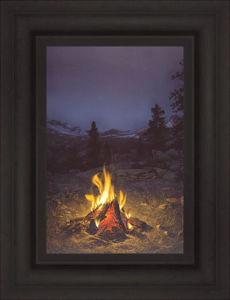 A Mountain Campfire