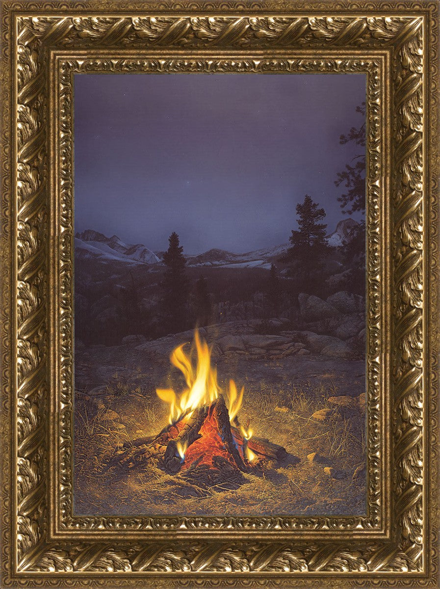 A Mountain Campfire