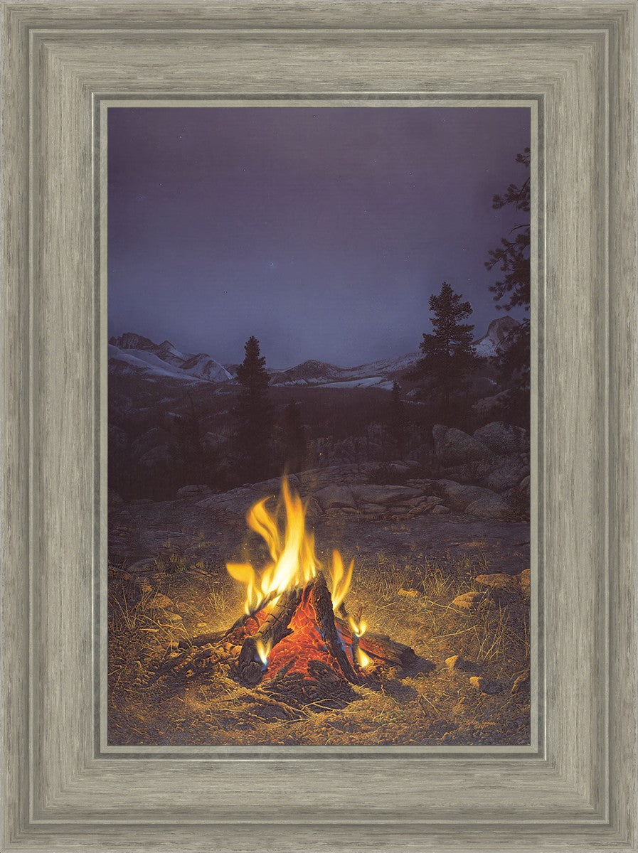 A Mountain Campfire