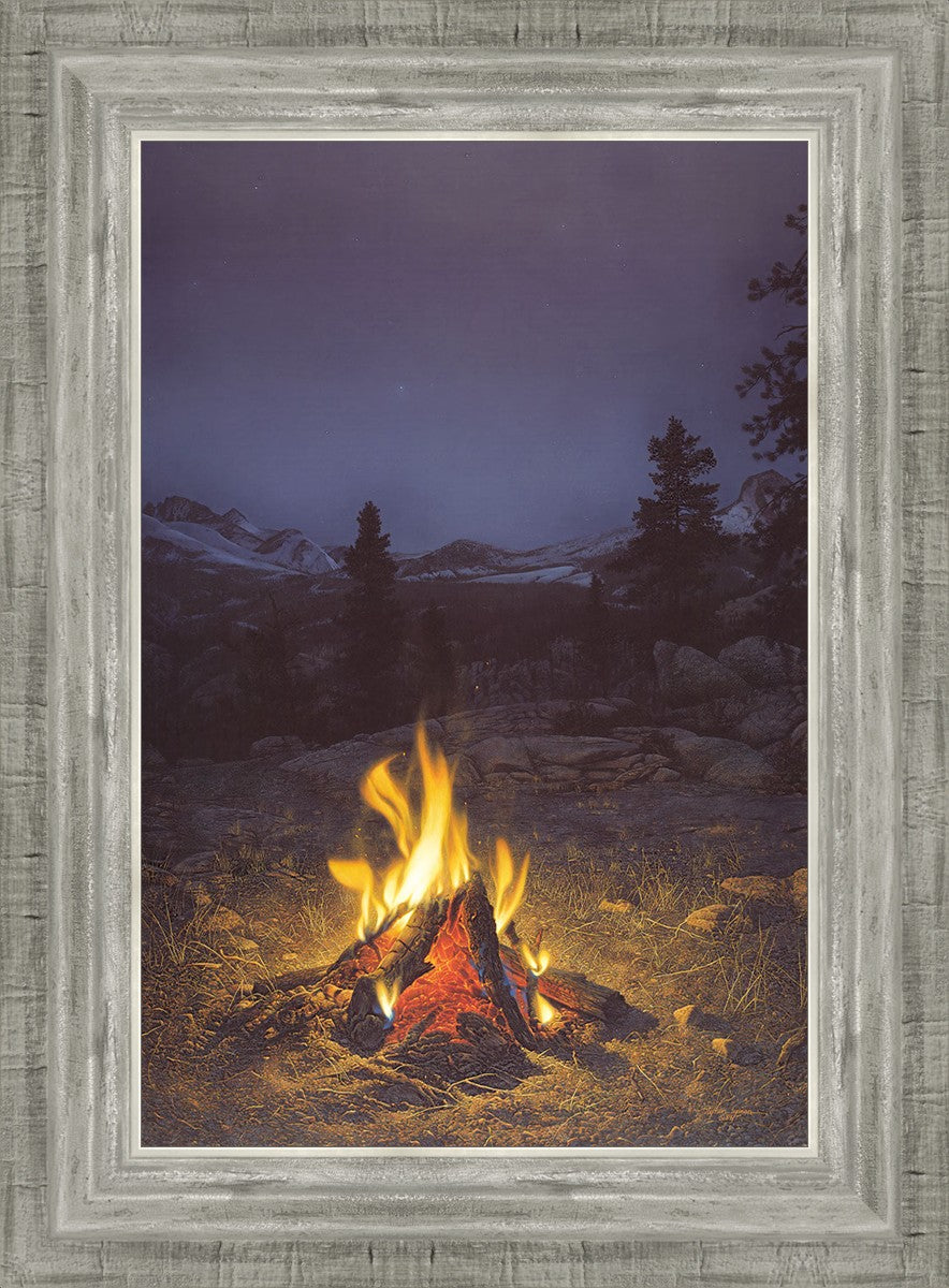 A Mountain Campfire