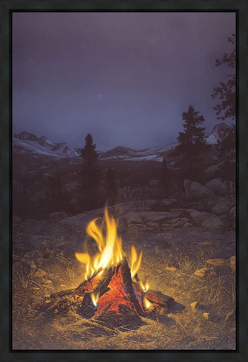 A Mountain Campfire