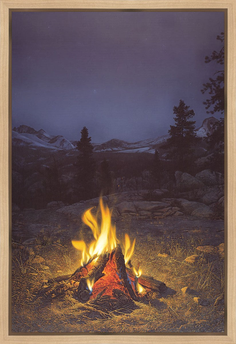 A Mountain Campfire