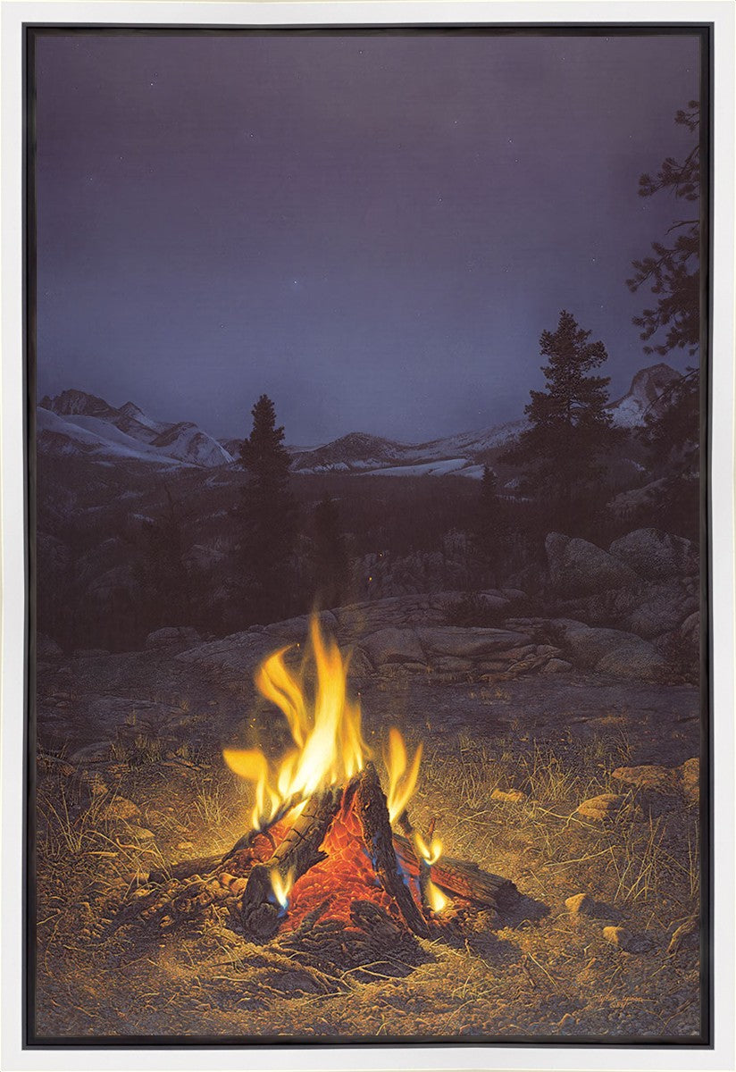 A Mountain Campfire