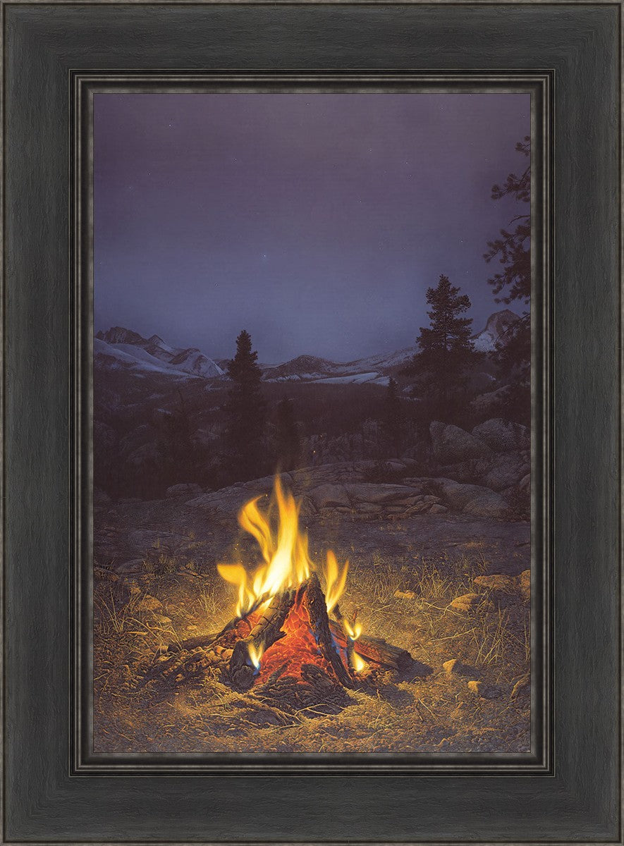 A Mountain Campfire