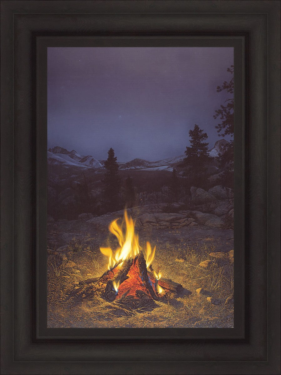 A Mountain Campfire