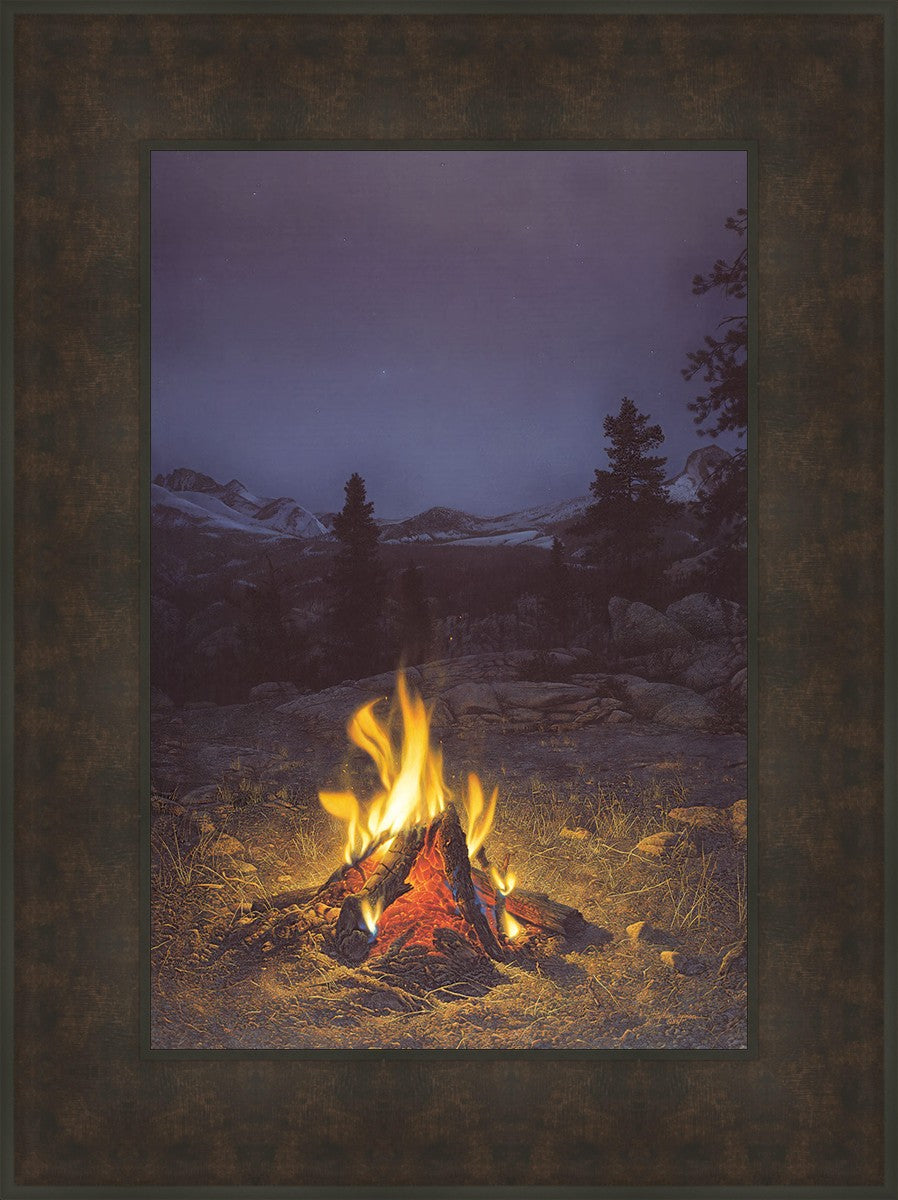 A Mountain Campfire