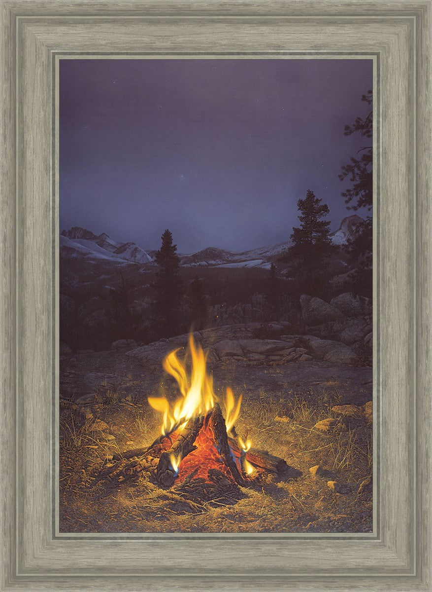 A Mountain Campfire