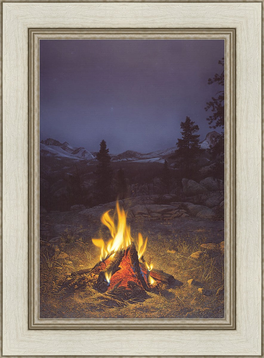 A Mountain Campfire