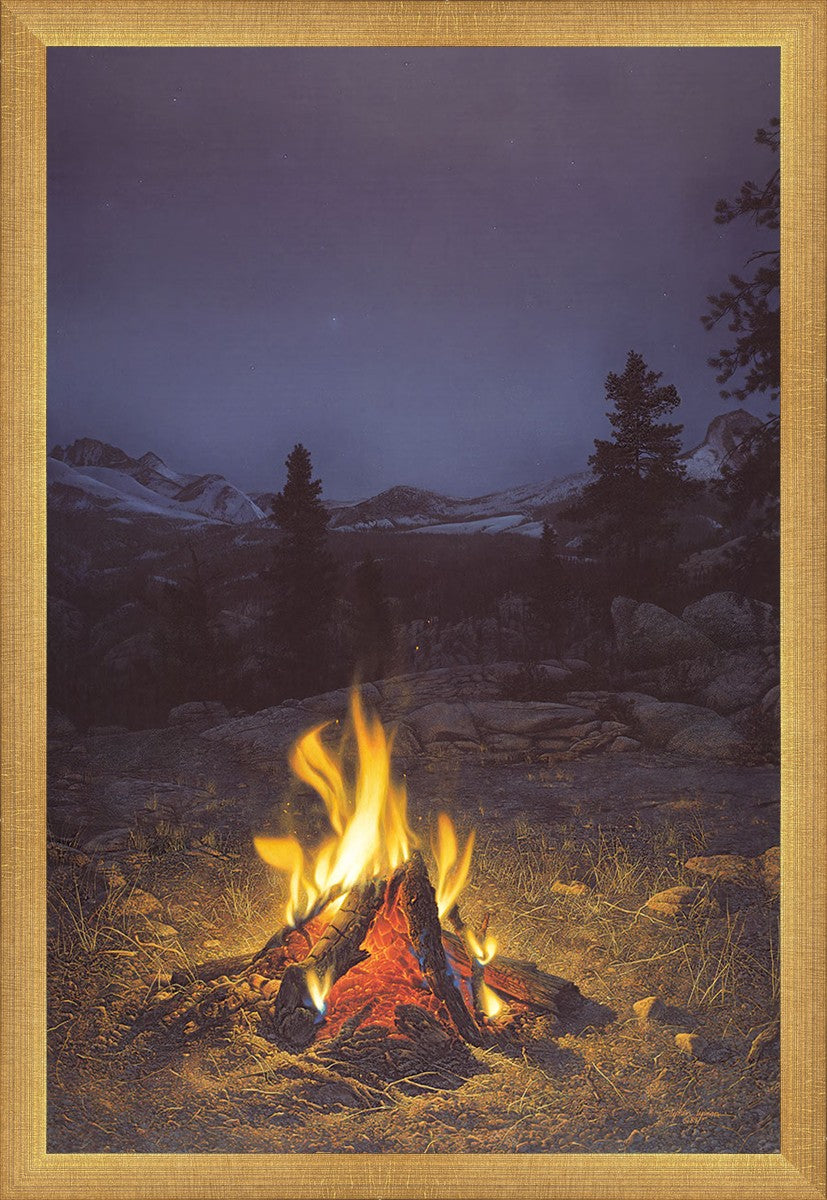 A Mountain Campfire