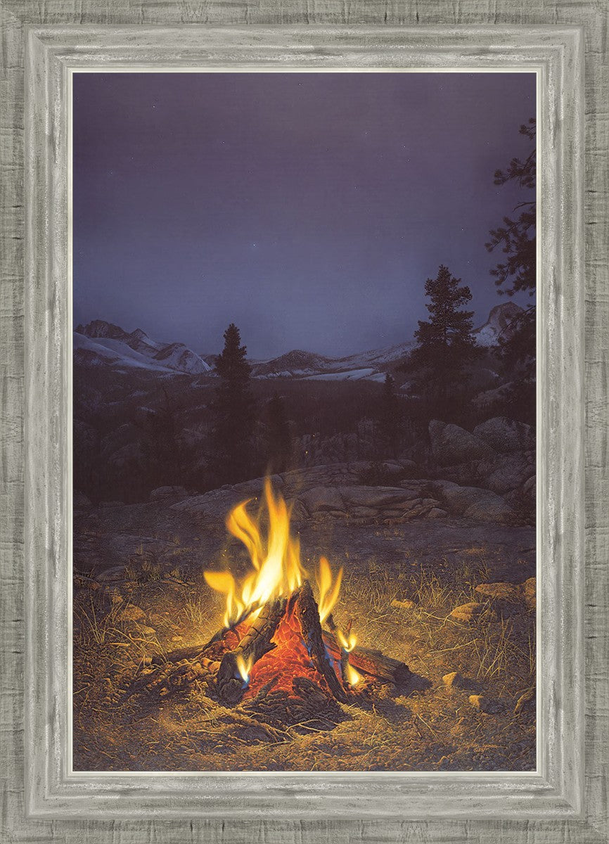 A Mountain Campfire