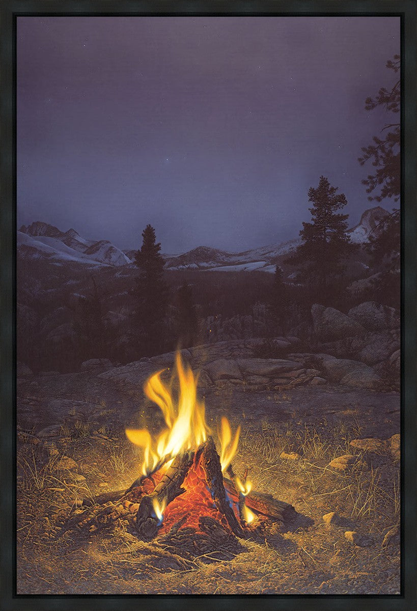 A Mountain Campfire