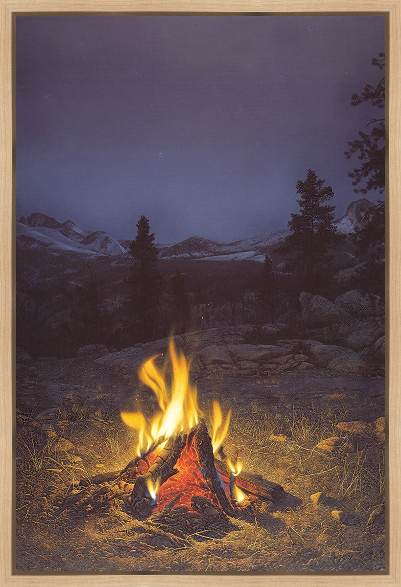 A Mountain Campfire