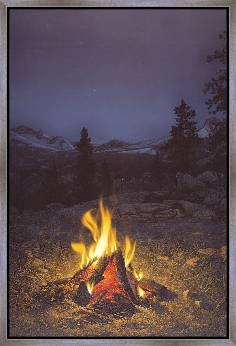 A Mountain Campfire