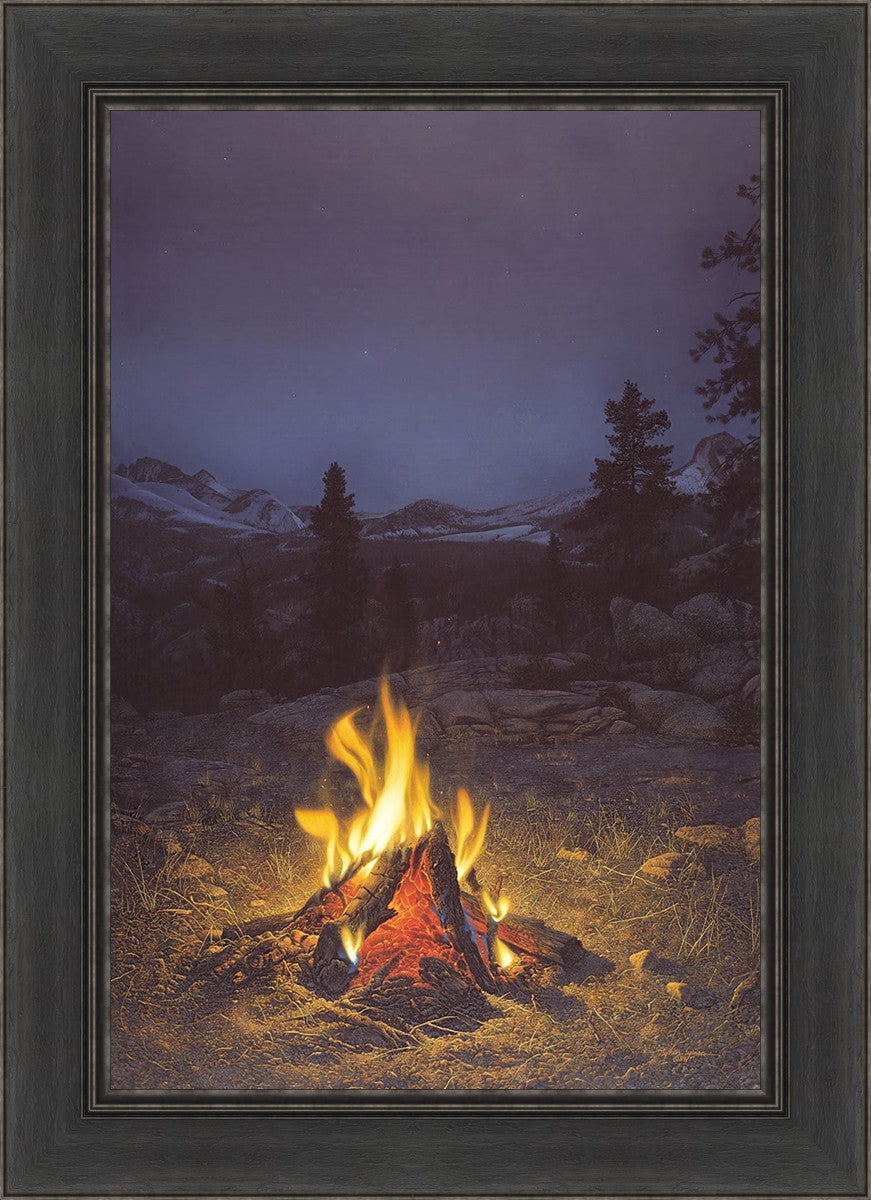 A Mountain Campfire