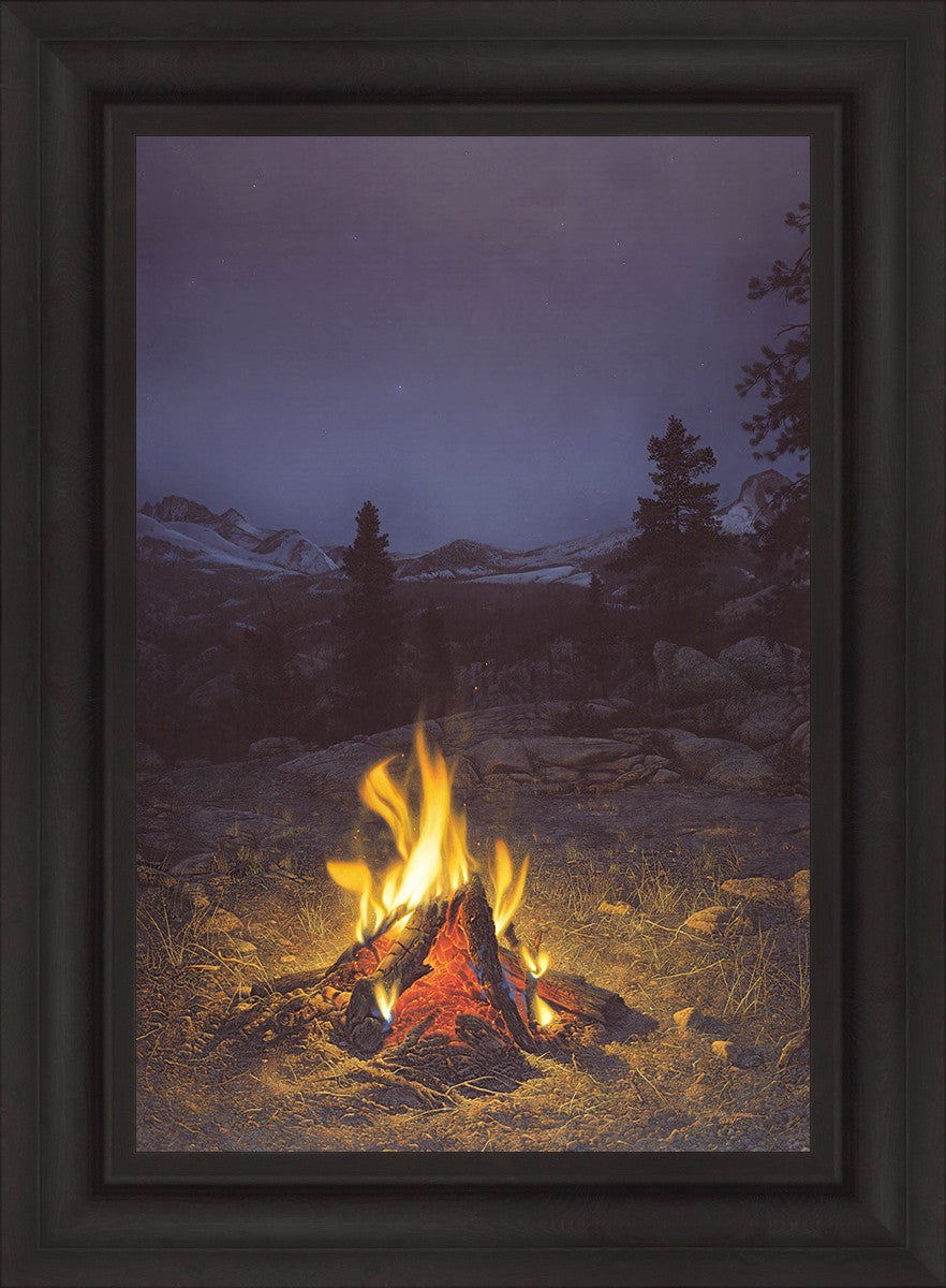A Mountain Campfire