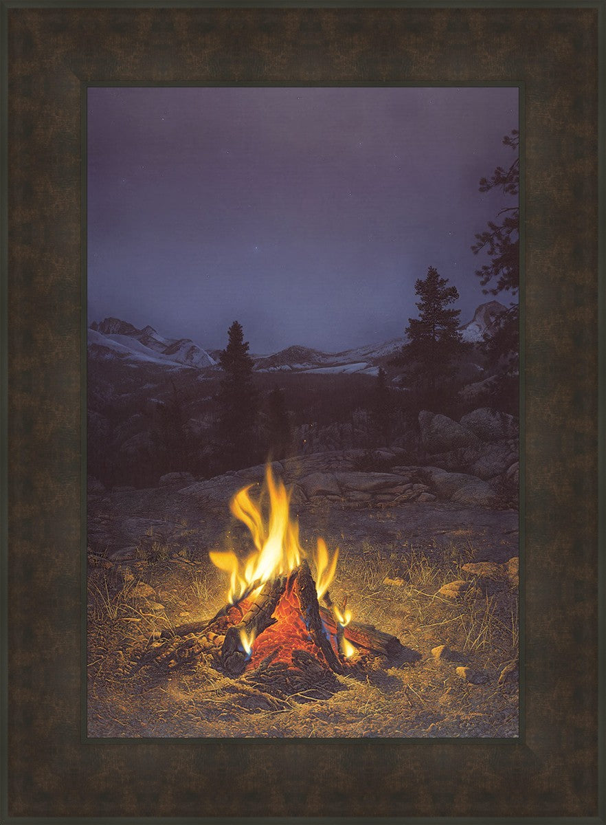 A Mountain Campfire