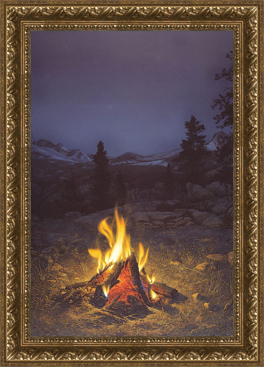 A Mountain Campfire