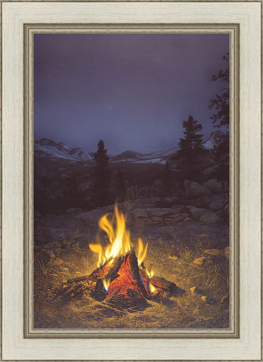 A Mountain Campfire
