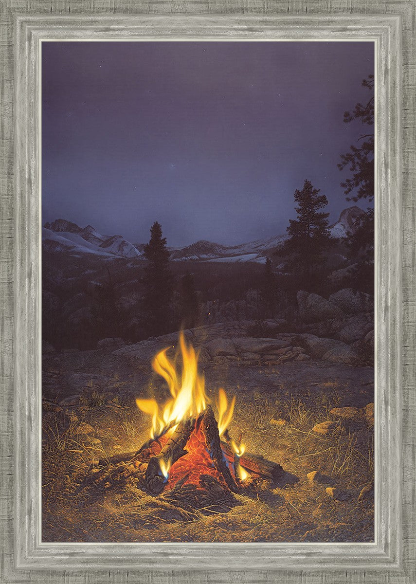 A Mountain Campfire