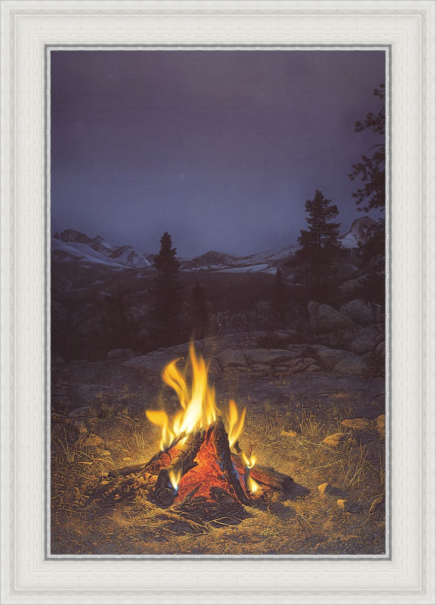 A Mountain Campfire