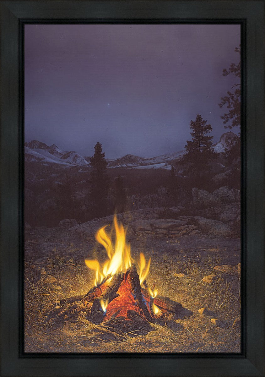 A Mountain Campfire