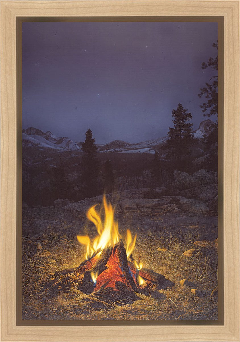A Mountain Campfire