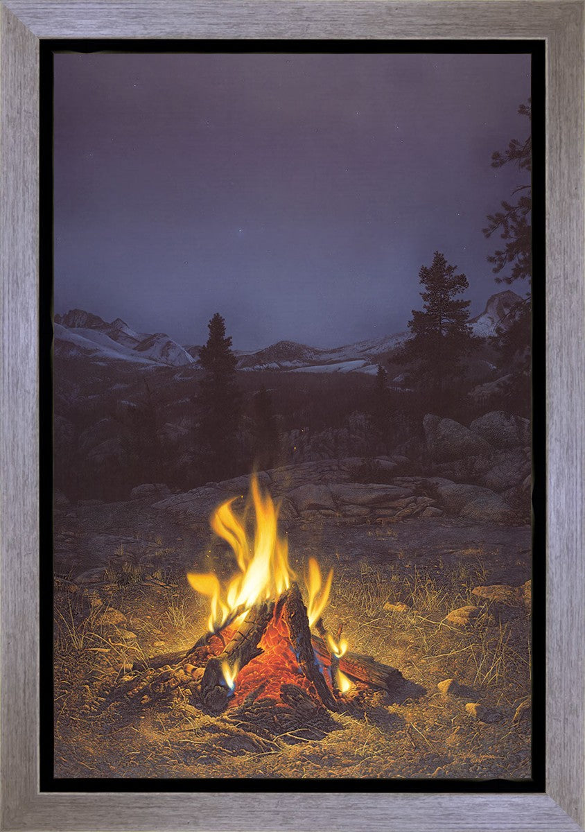 A Mountain Campfire