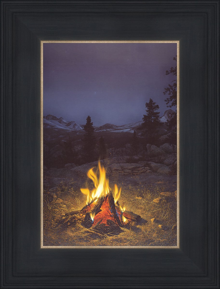 A Mountain Campfire