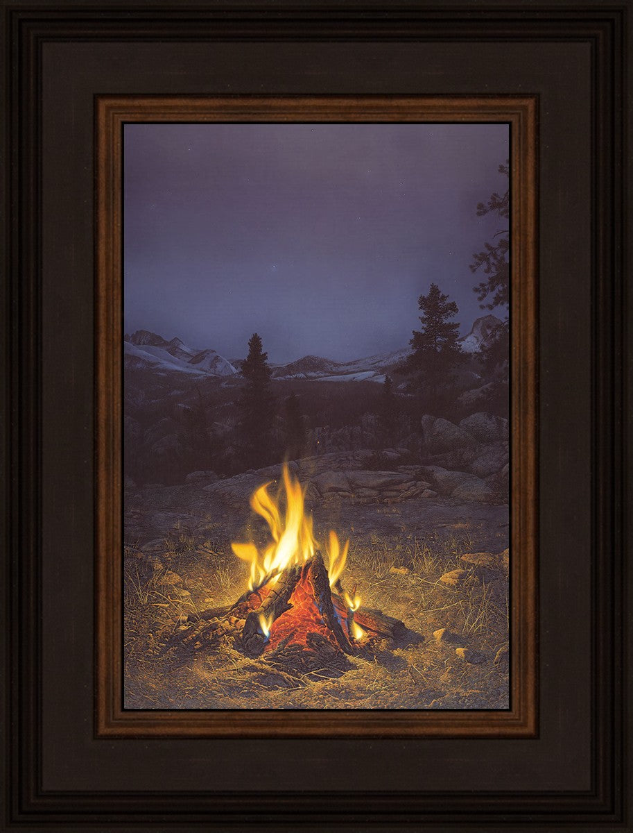 A Mountain Campfire