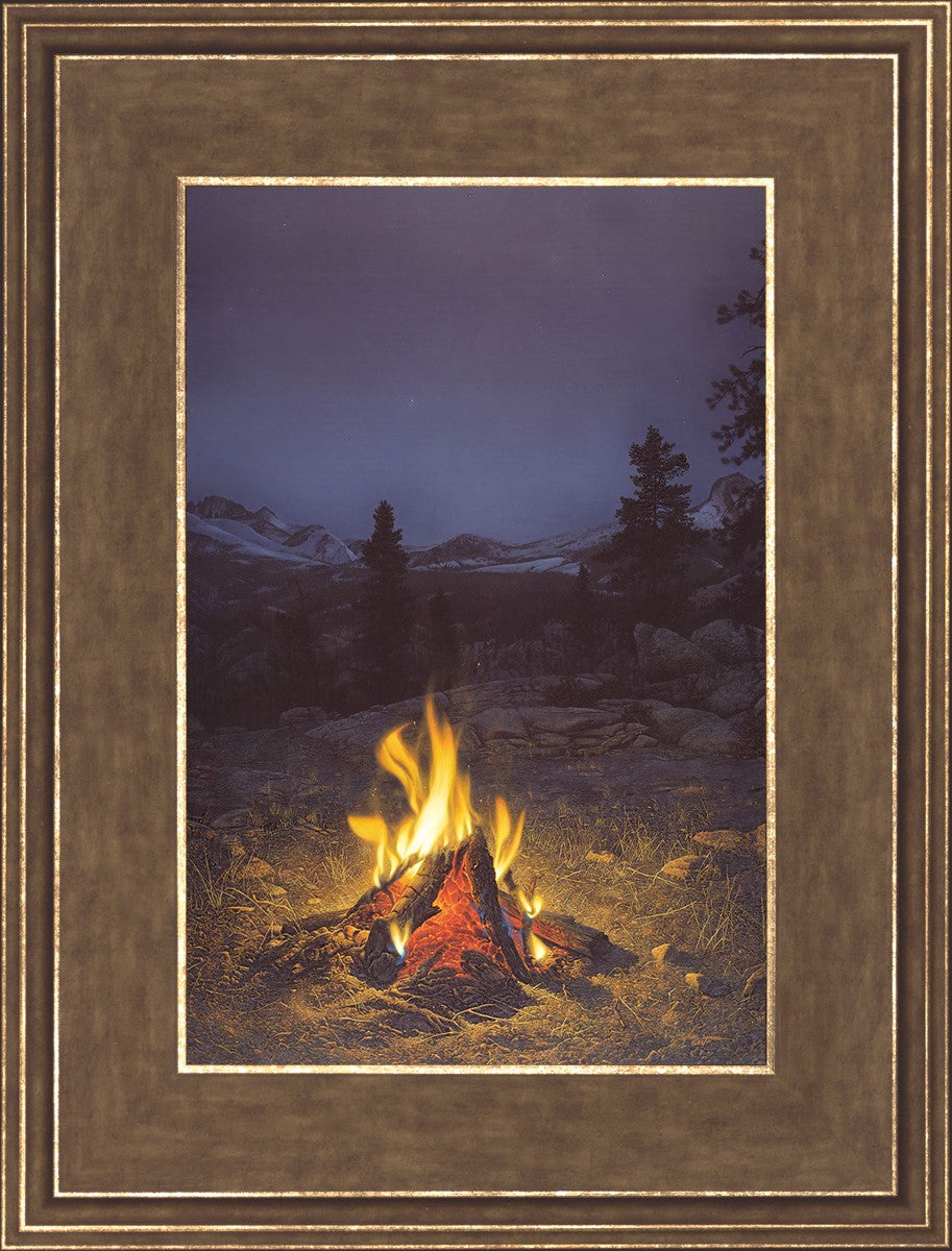 A Mountain Campfire