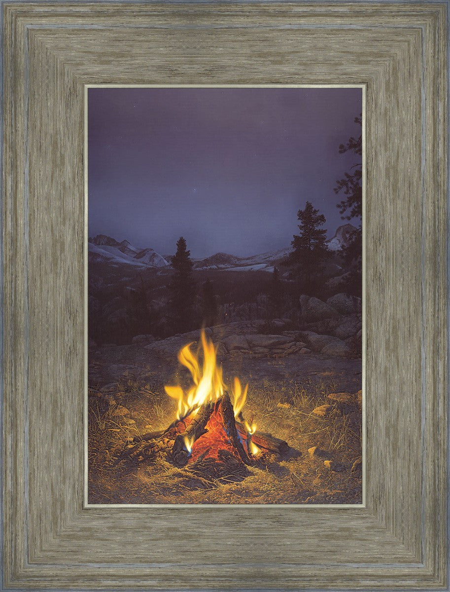 A Mountain Campfire