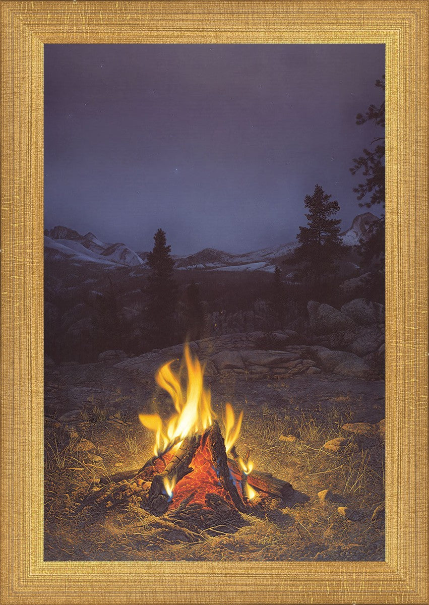 A Mountain Campfire