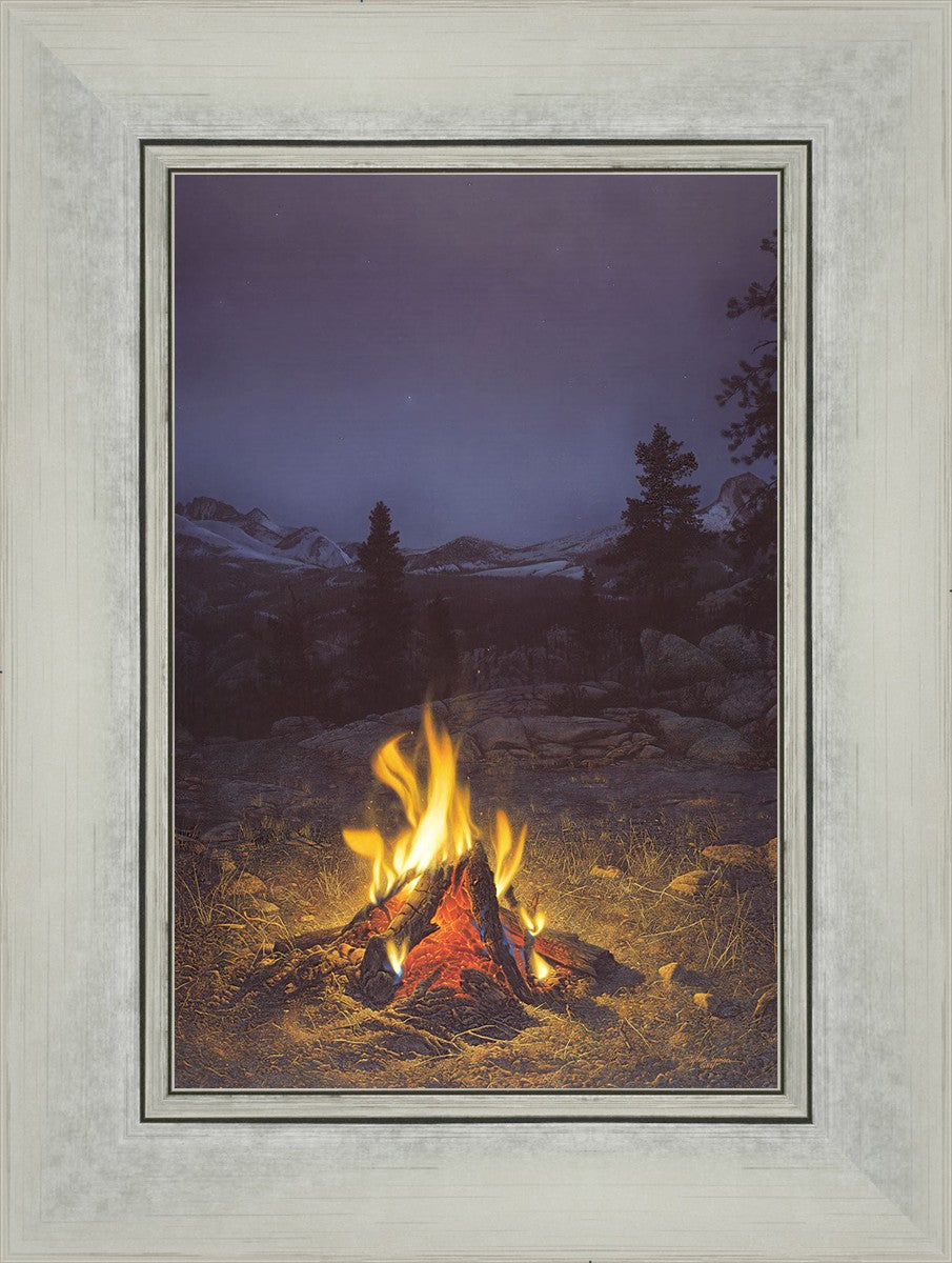A Mountain Campfire