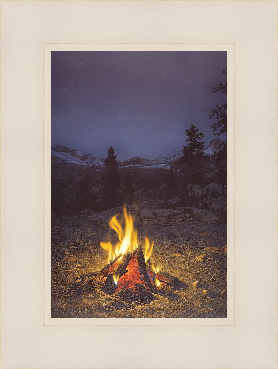 A Mountain Campfire