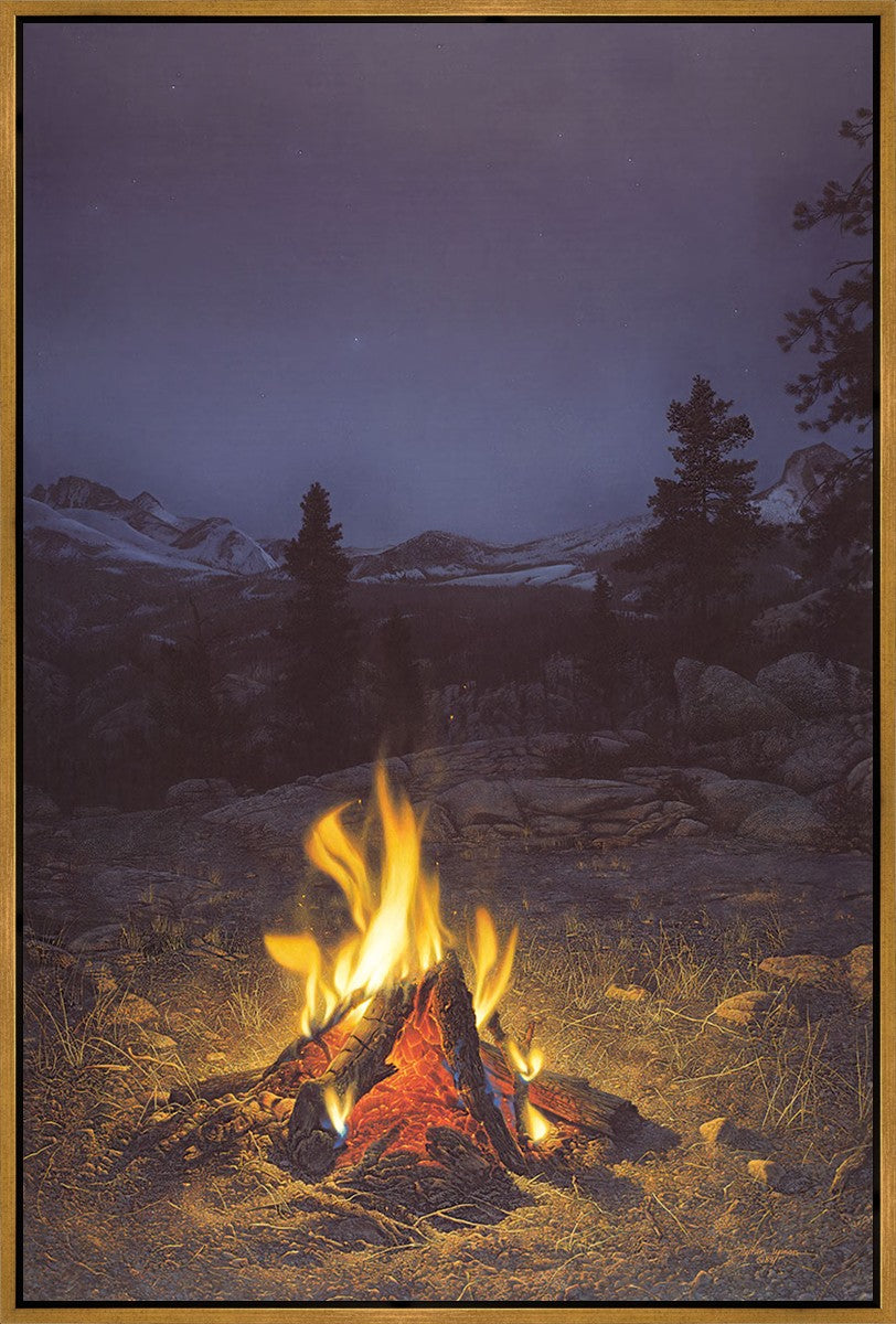 A Mountain Campfire