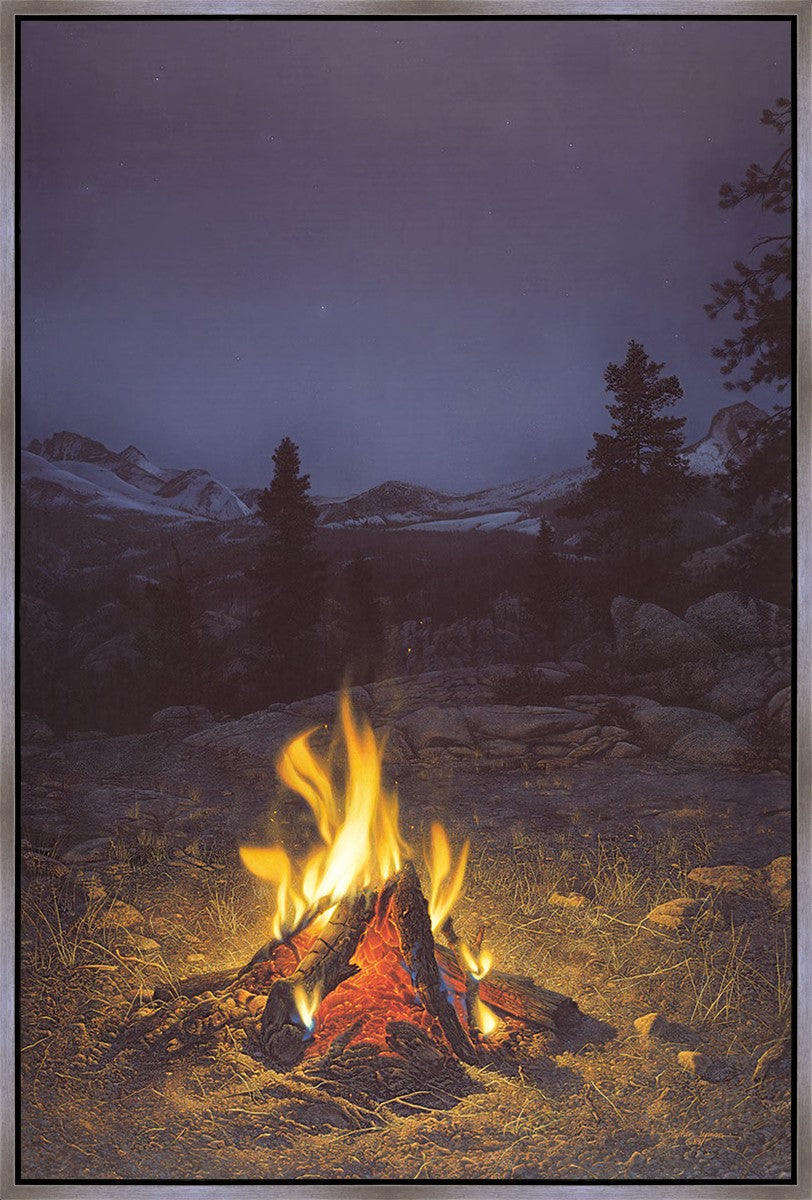 A Mountain Campfire