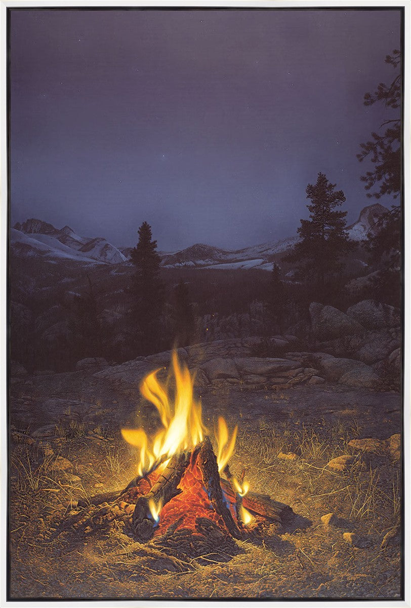 A Mountain Campfire