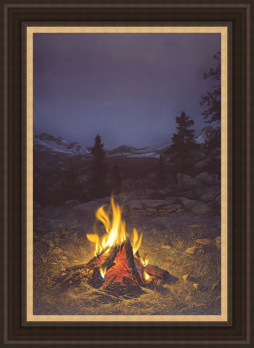 A Mountain Campfire